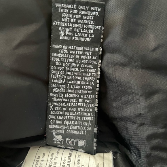 ECKO RED Women’s Black Parka Coat XL Down Filled - Picture 6 of 9